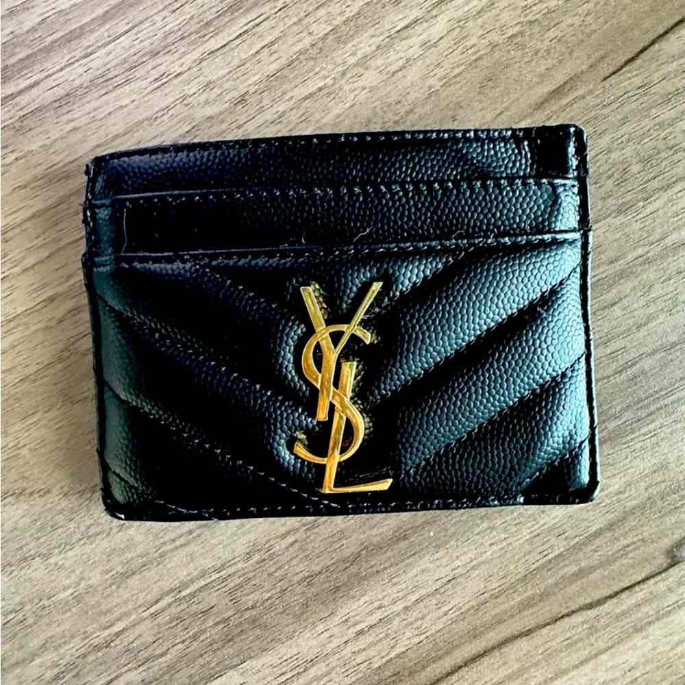 Saint Laurent YSL card holder wallet